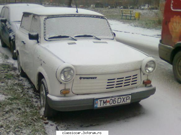 clasice din timisoara pozata coleg care fost timisoara saptamana asta....un trabi fain..cred Reporter de teren