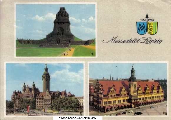 masinile noastre carti postale, vederi, poze familie leipzig 1964