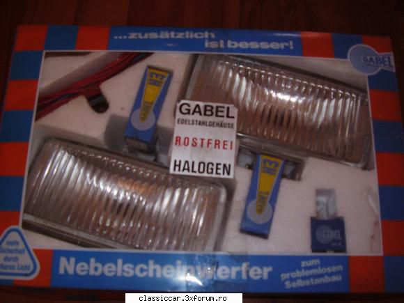 vand set ceata vandut este vorba set nou carcasa din inox (otel lampa spate ceata optilux.