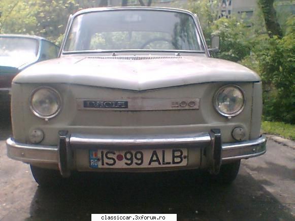 registru dacia 1100 152) is-99-alb