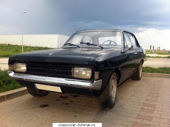 the black ember opel rekord 1967 poze noi vineri, masina primit tapiserie noua (multumesc ajutorului