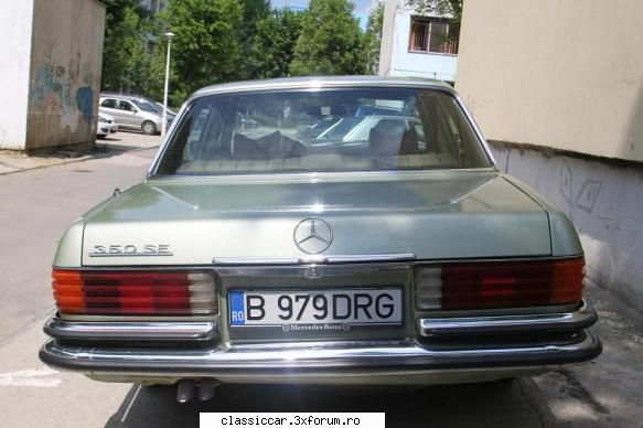 mercedes w116 350 din '79