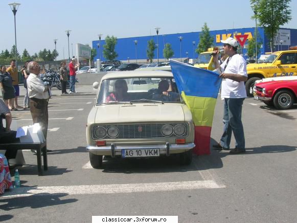 fiat 124 prezent bucuresti istoric rally