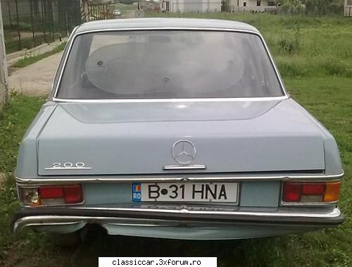 mercedes w114 250, bmw 525 e12 altele din spate