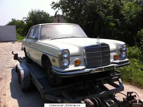 mercedes w114 250, bmw 525 e12 altele pregatita drum.