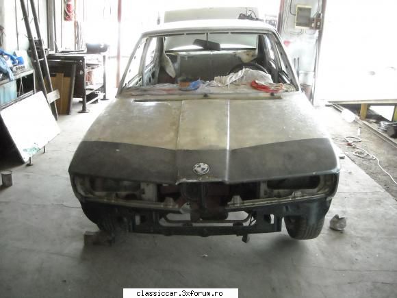 bmw e12, 520/6 din 1979 incepe arata masina