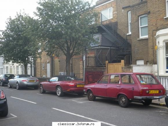 intr-un cartier din londra... ...mai central, mai scump, unde umbla jaguar, 4x4, porsche, masina
