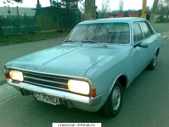 opel rekord ,c,1968 asa arata rekordul meu din 1968!