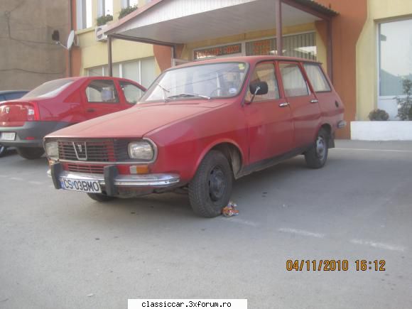 registru dacia 1300 break bmo azi vazut-o trafic. Reporter de teren