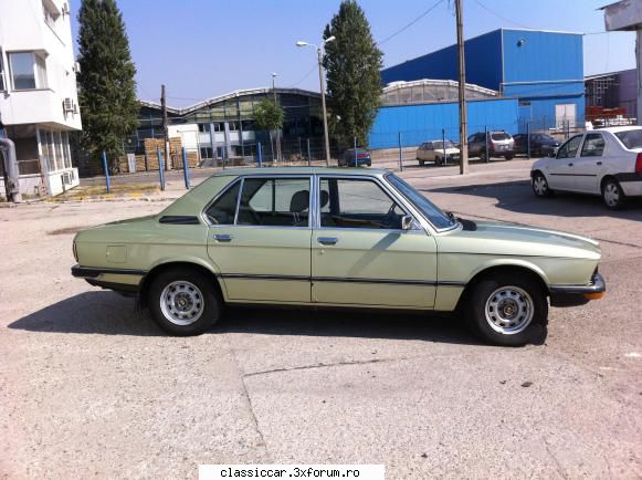 mercedes w114 250, bmw 525 e12 altele lateral