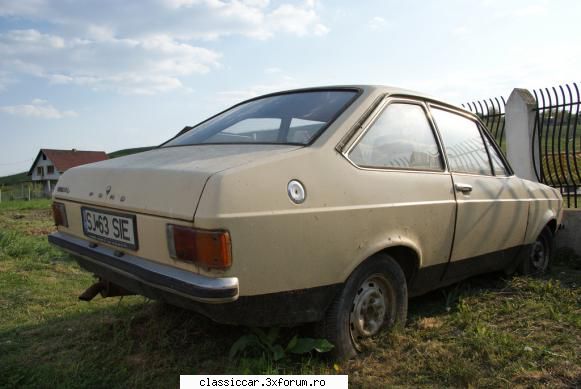 ford escort mk2 1.3 1978 vazut escort din asta,dar din pacate mai stiu sigur unde...la iesirea din