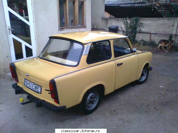 noua achizite trabant 601 alta din spate pozele astea sunt facute inainte vina