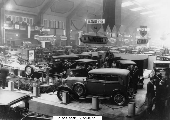 expozitii masini din alte timpuri berlin 1931 Corespondent extern