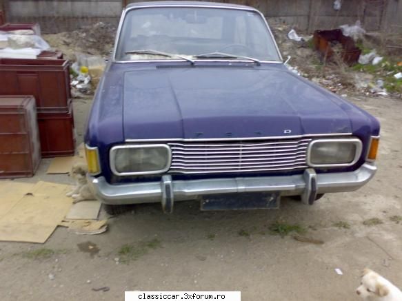 achizitie noua? weekend-ul trecut gasit cumparat ford taunus 20m din 1968. inca dubii stiu fac, mai