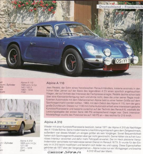 345 renault a110 alpine ???