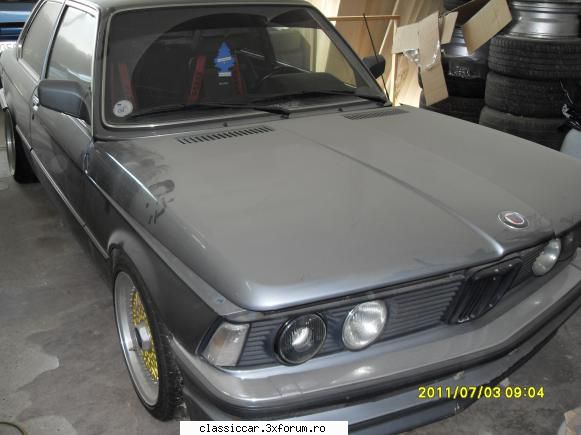 bmw e21 323i momentul fata asteapta nerabdare primavara binenteles daca voi reusi pornesc mai vrea