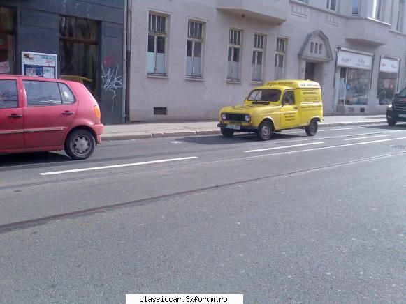 din incepem renault care gaseau destul des dar companii care foloseau mai mult reclama firme mici..
