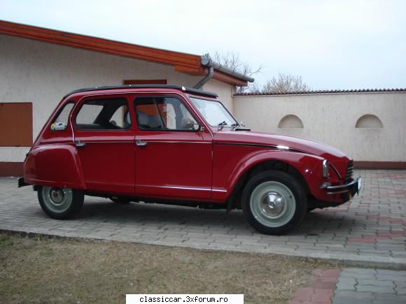 citroen dyane cererea unor colegi forum numai, prezint c�teva r�nduri acest anii ", care s-a
