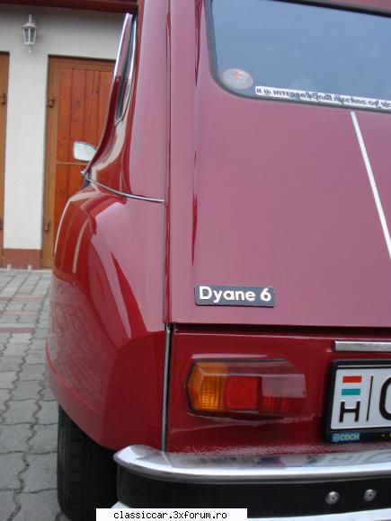 citroen dyane stopuri diferite ale cv-ului, alungite orizontal