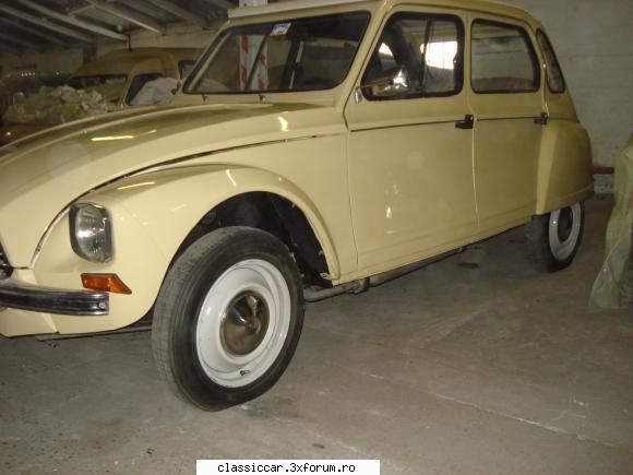 citroen dyane beige tot
