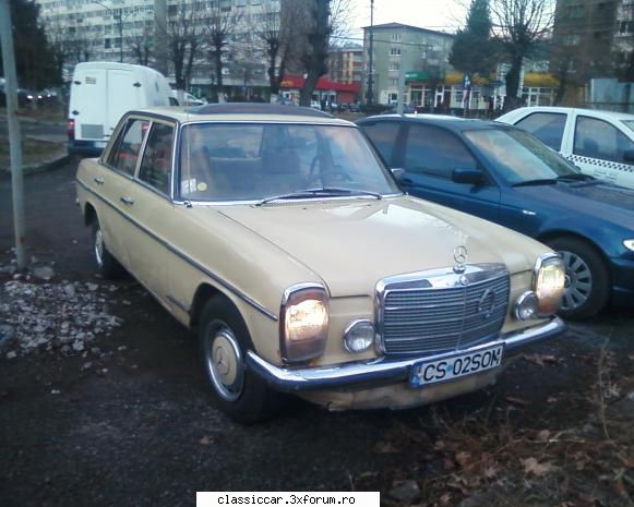 registru mercedes w115 cred merita aflam cate boturi cal mai avem modele destul rare.1. bot cal Reporter de teren