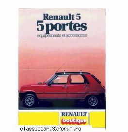 renault 1969 quatrelle amilurile fost accesorii oficiale: Admin