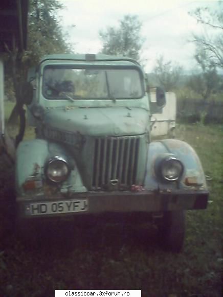 muncita din greu, motor 3cil, in curs de reparatie, ims 1971