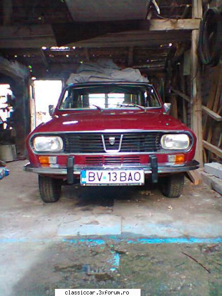 dacia mea 1300 din '74 vrum! vruum! vruuum! asa suna vishinica dupa prima pornire din 2012 dupa