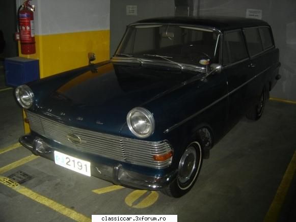 din grecia opel olympia caravan 1961 numere masina istorica este vanzare cere 4650 euro Corespondent extern