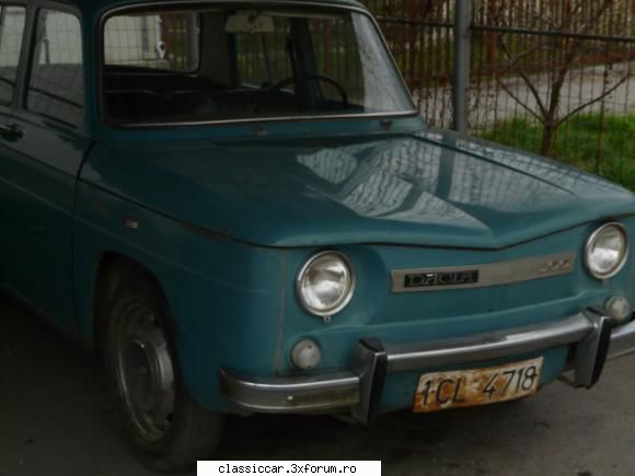 dacia 1100 1969 verde asta mai