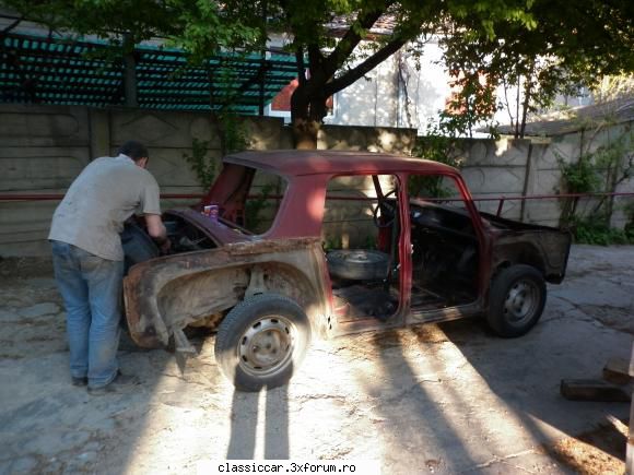 restaurare dacia 1100 din bond 007 era vorba dacie 1300 gri.ai dreptate tavi despre acea masina era