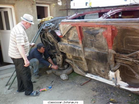 restaurare dacia 1100 din   aproape rezolvat burta masini !  maine apuc curatat antifonat