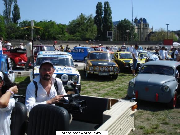 velodrom mai 2012 budapesta reporterii emisiunii totalcar gata start imbarcati citroenul mhari ptr