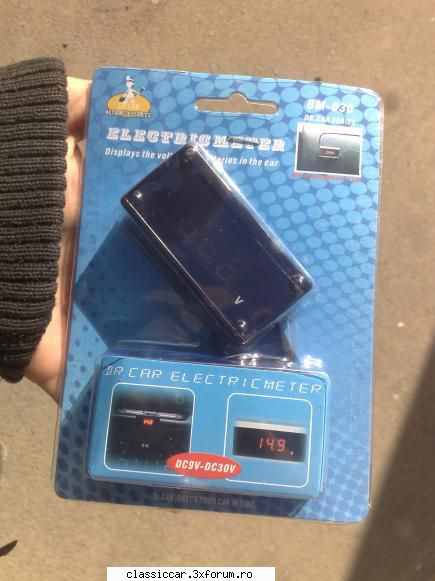vand voltmetru auto valabil din nou ron bucata ron tranport