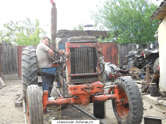 noua achizitie --tractor u650 ...da chinui tare...