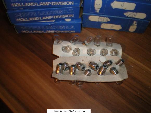 becuri volti filetant normal 6v-3w 2lei/buc