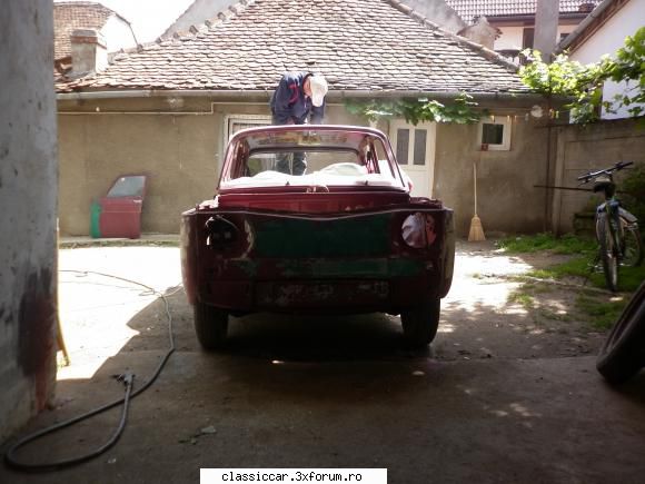 restaurare dacia 1100 din