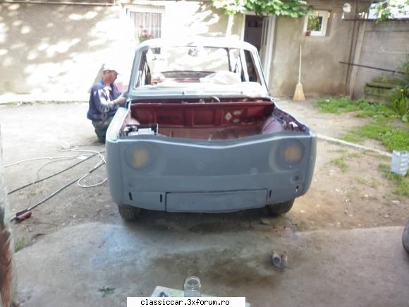 restaurare dacia 1100 din