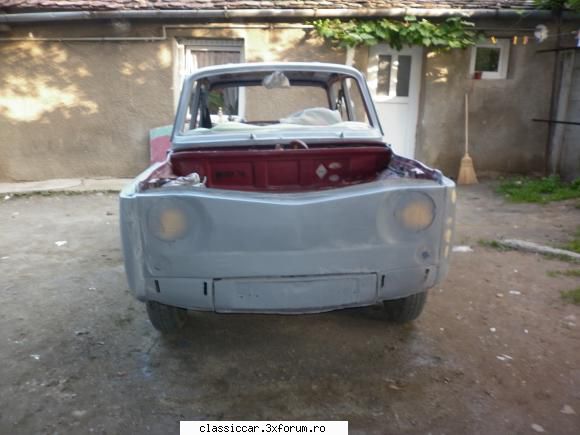 restaurare dacia 1100 din