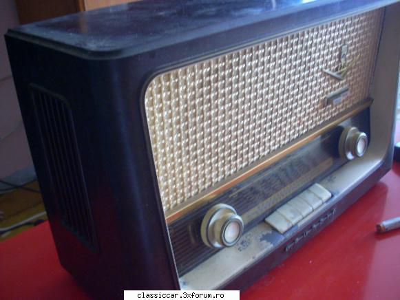 radiouri germane adaug radio tuburi grundig 970stare calitate sunet exceptie, greu conceput 1957 asa