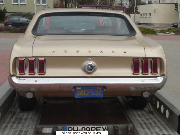 mustang coupe the real car" mustang coupe 302ci, cutie c4, intrata curand
