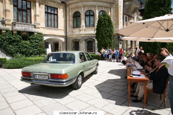 mercedes w116 350 din '79 sinaia prin fata juriului