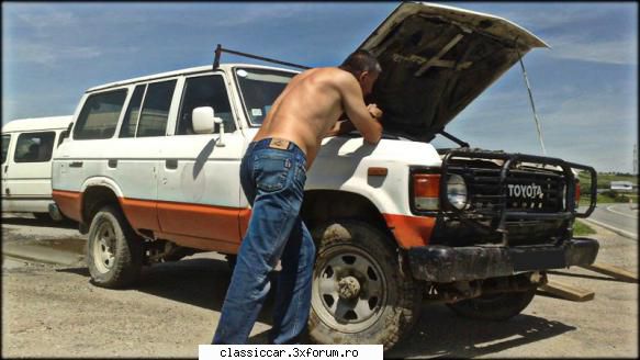 '82 toyota land cruiser hj60 urmat apoi urma careia ceva munca masina, pentru putea readusa linia