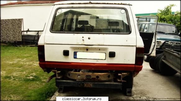 '82 toyota land cruiser hj60 asemenea, demontat bara fata bullbar-ul ala hidos, bara spate carligul