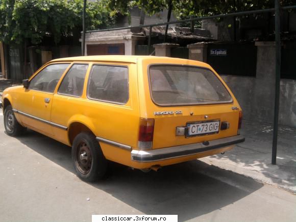 mai sunt citeva masini vechi constanta care merita salvate! opel rekord