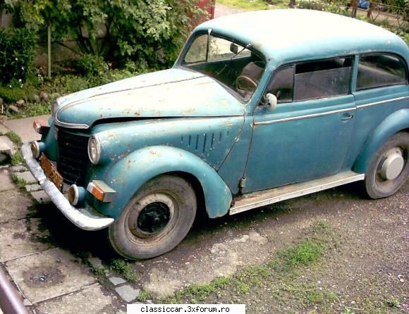 opel kadett 1940 hanomag 1939 asta vazut-o vara lui 2006.la inceput crezut este moskvici 401, dar Admin