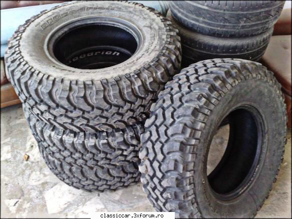 uitasem ce era mai important! am pregatit si am pus la pastrare intr-un loc racoros si 4 bf goodrich