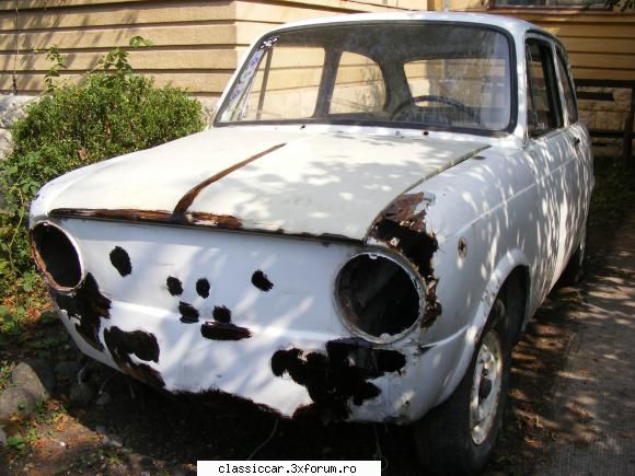 fiat 850, 1967 aici este masina mea. chiar alaltaieri remontat tancul benzina, placa presiune