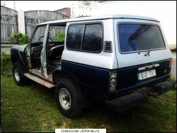 '82 toyota land cruiser hj60 fj-ul folosit pentru acte eventual donator organe pentru celalalte.