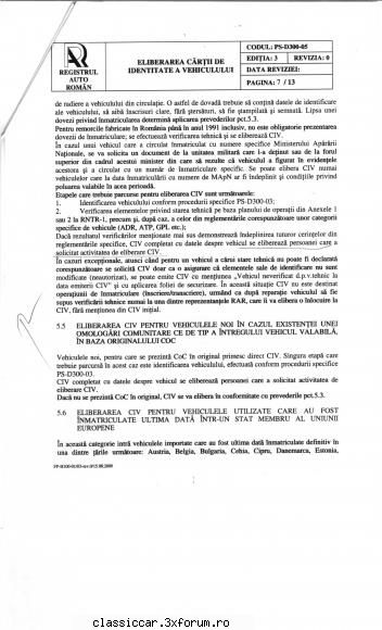 masini numere vechi, radiate din oficiu pagina